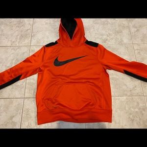 Orange Nike Hoodie